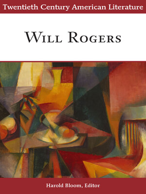 cover image of Will Rogers